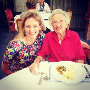 With Grandma in New Zealand